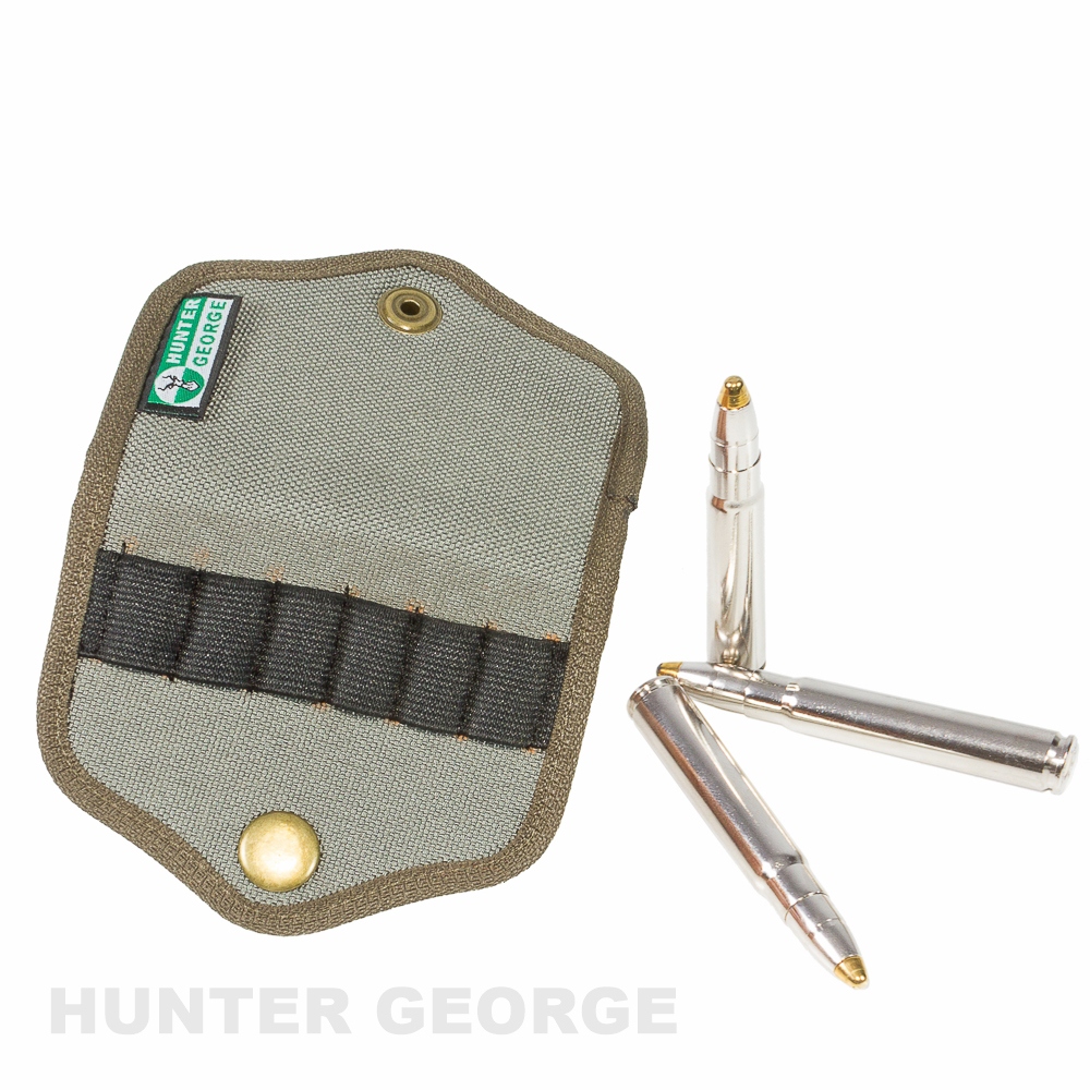 Cartridge pouch for revolver