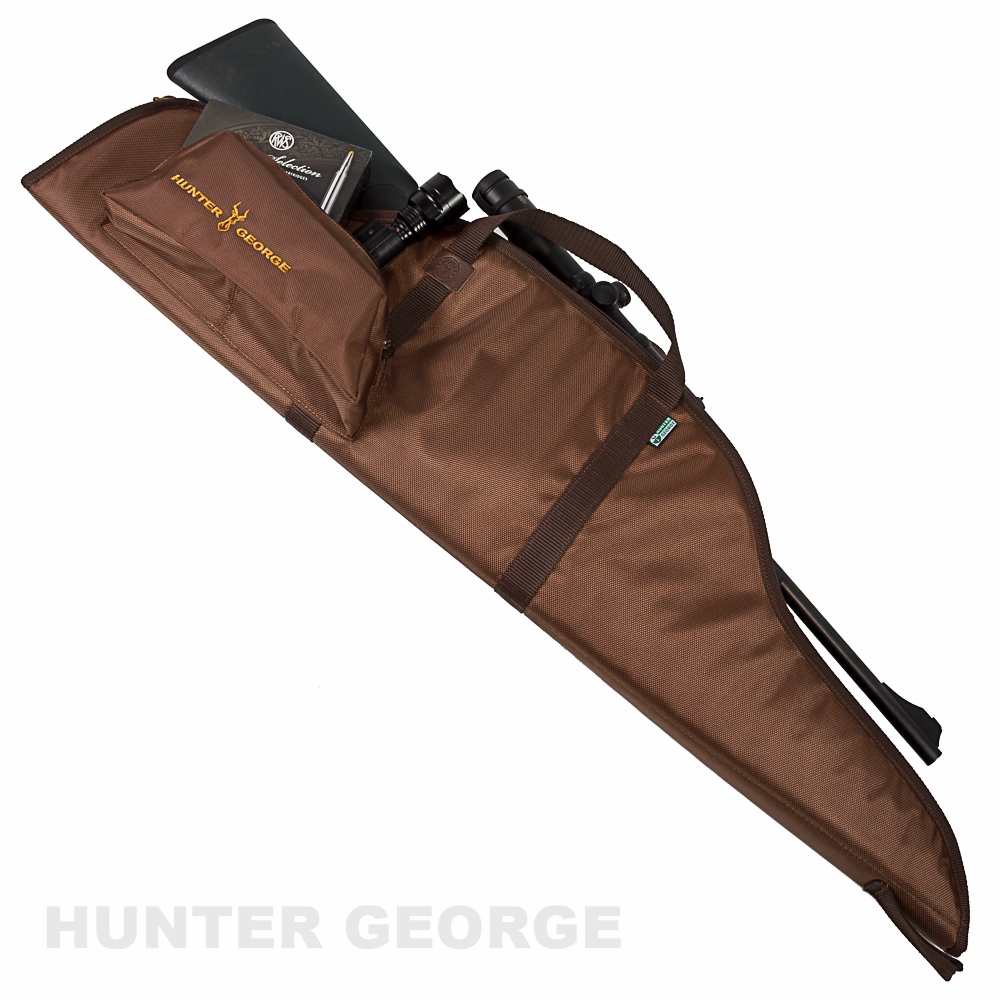 Luxury hunting carbine case with pocket