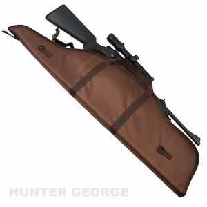 Case for hunting carbine in brown