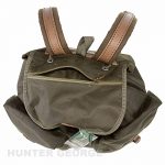 Hunting bag made of canvas and leather S-33 liters