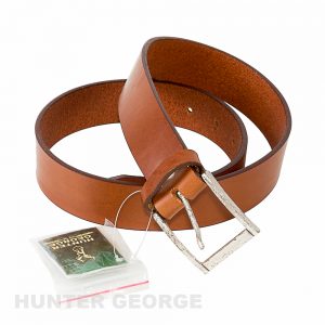 Leather belt - wide