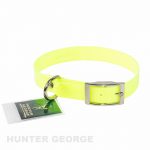 Yellow signal leash for dog