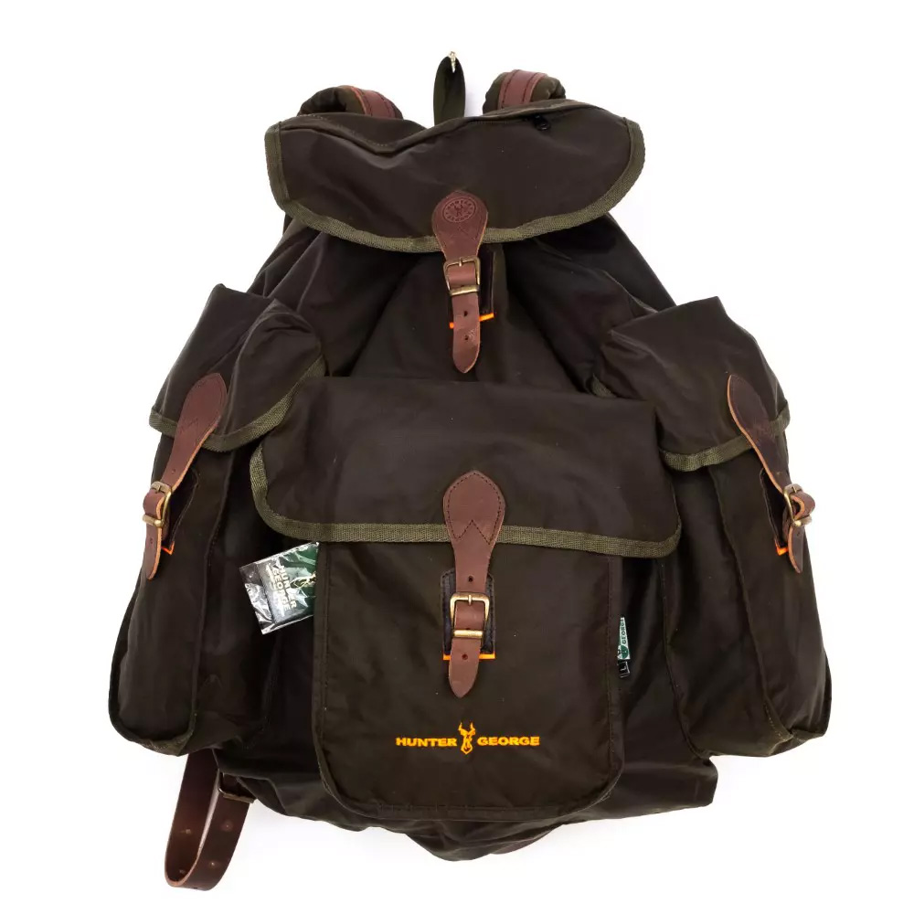 Hunting backpack in canvas and leather - XL-50L