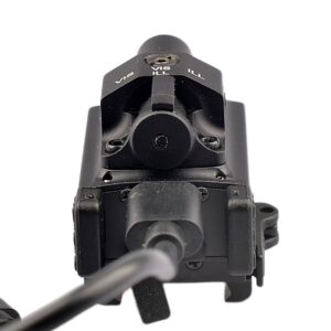 Пистолетен фенер DULOTEC G4 – подцевен с лазерен целеуказател