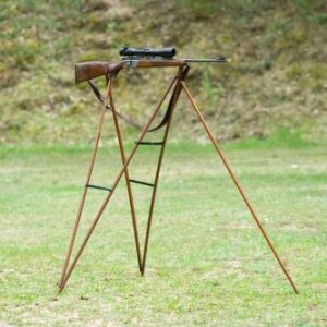 Shooting stand with two-point support