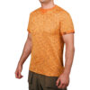 сигнално-оранжево-мерино-тениска